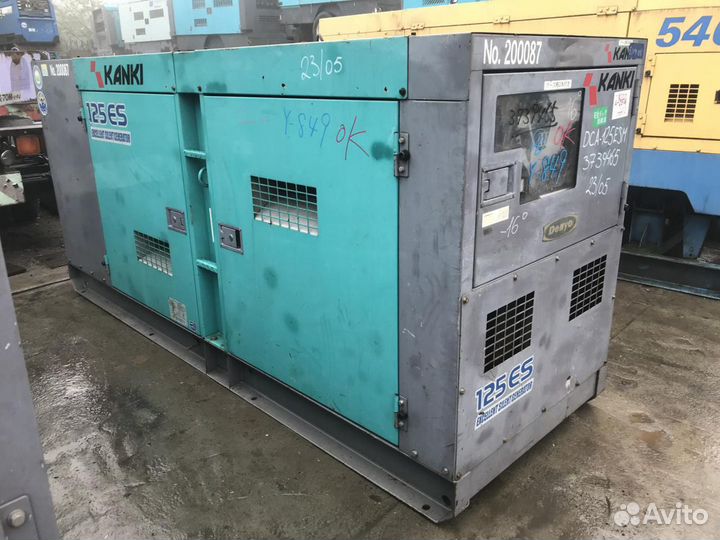 Электростанция Denyo DCA125ESM 100 кВт