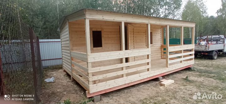 Бытовки дачные дом 6х5м утеплённо вариант