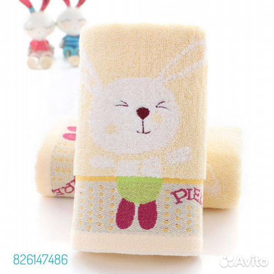 Набор махровых полотенец Кролик
