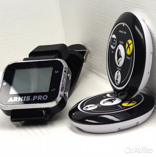 Кнопка вызова официант/кальян с часами-пейджер