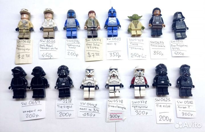 Lego Star Wars минифигурки. Оригинал