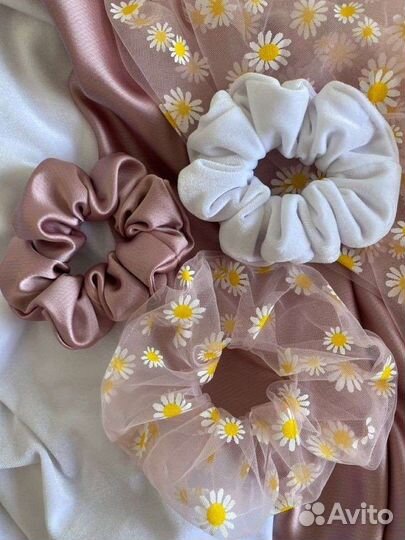 Резинки для волос ручной работы