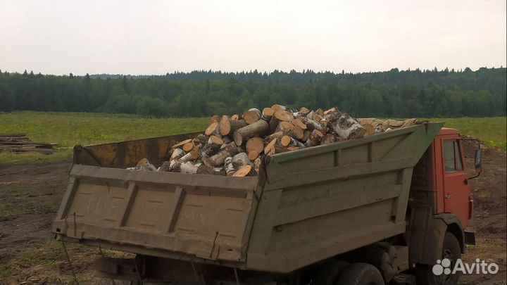 Дрова чурками