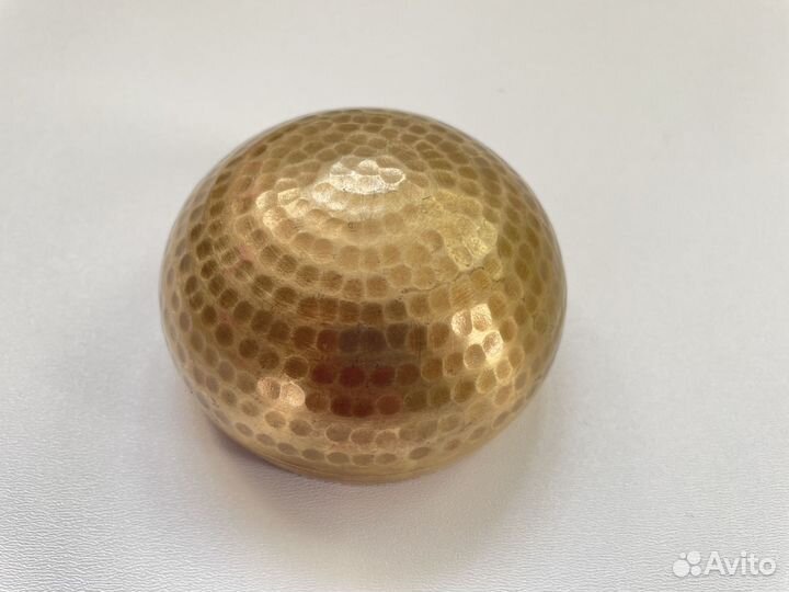 Поющая чаша полукованая 8см