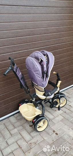 Детский велосипед с ручкой