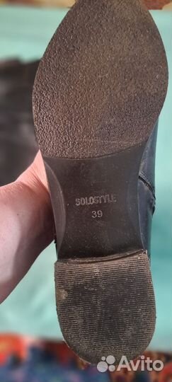 Сапоги женские натуральная кожа демисезонные