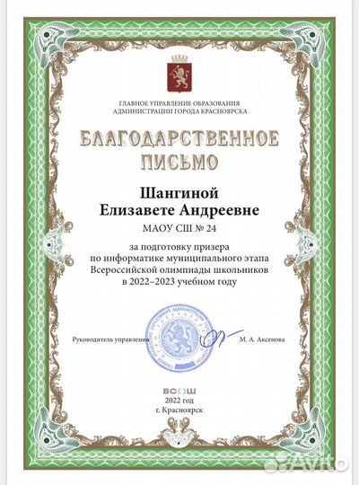 Репетитор по информатике и физике