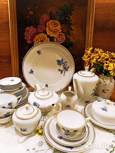 Чайный сервиз Reichenbach гдр Германия