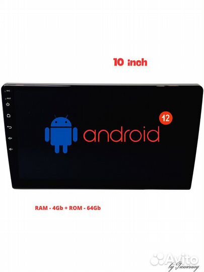 Авто магнитола андроид 10 дюймов 4/64
