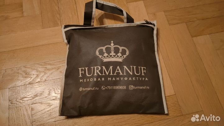 Новые варежки с натуральным мехом Furmanuf