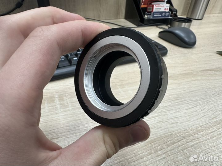 Переходник м43/micro 4/3 для helios