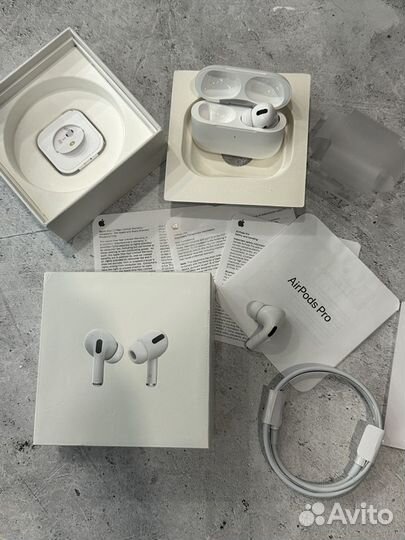 Беспроводные наушники Apple Airpods Pro + доставка