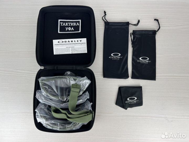 Очки тактические Alpha 2в1 (3 линзы в комплекте)