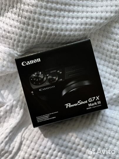 Canon G7X Mark III новый