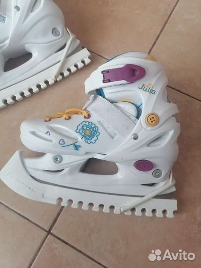 Коньки для девочки раздвижные