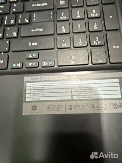 Корпус всборе acer e1-510 e1-532 e1-570 и др