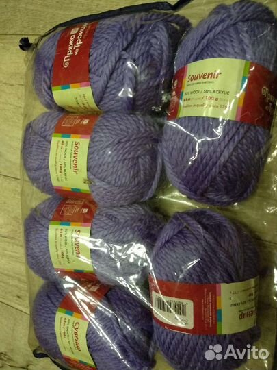 Пряжа мягкая полушерсть