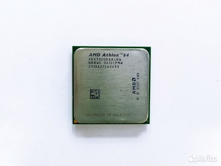 Процессор AMD Athlon 64 3000+ s939