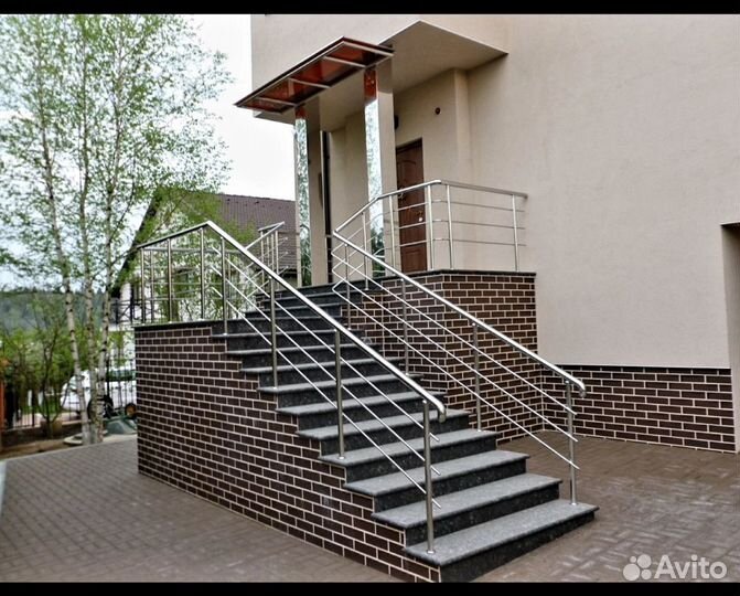 Перила для лестниц из нержавеющей стали