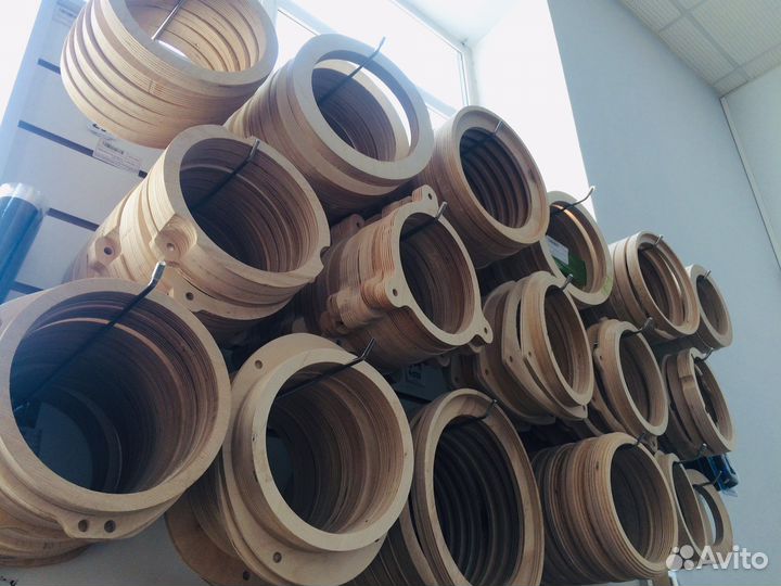 Проставочные кольца для динамиков 16/16,5/17