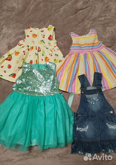 Вещи пакетом для девочки 80-86-92