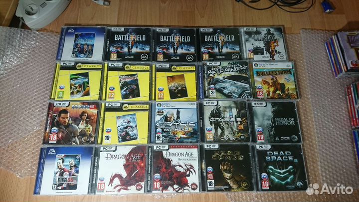 Лицензионные диски PC-игр (Jewel Case)