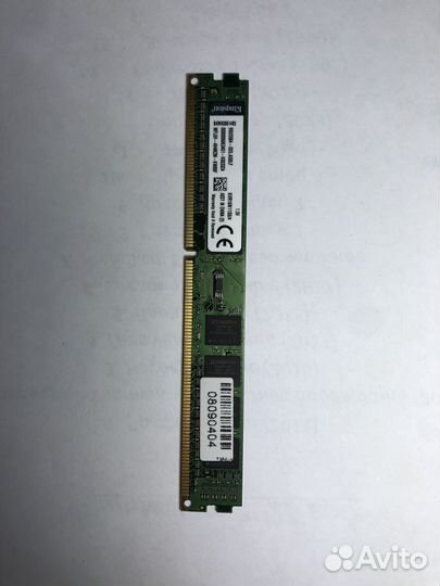 Оп (оем) Kingston ddr3 4гбх2