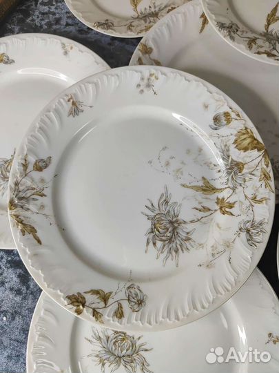 Тарелки Антиквариат. Европа