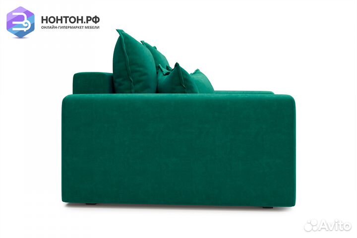 Кресло тик-так Омега изумрудное