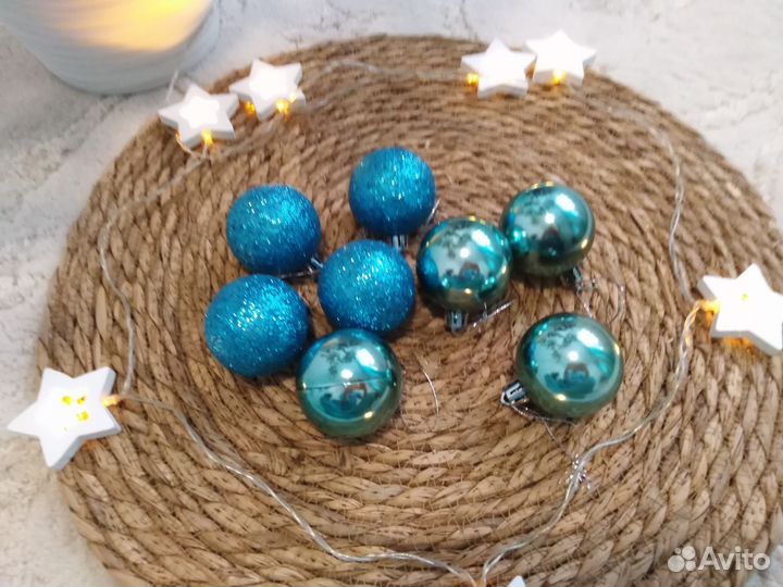 Новогодние игрушки набор