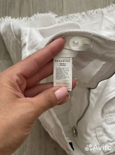 Джинсовые шорты reserved