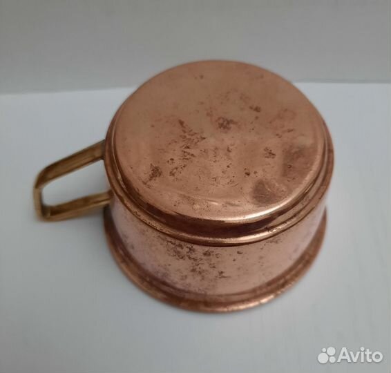 Винтажные подстаканники медные