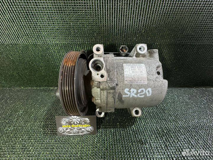 Компрессор кондиционера nissan primera P11 SR20DE