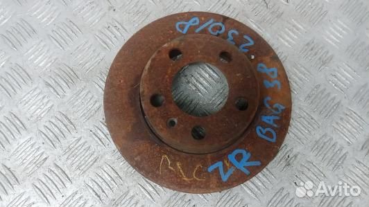 Диск тормозной задний skoda rapid (BAG38LR02)