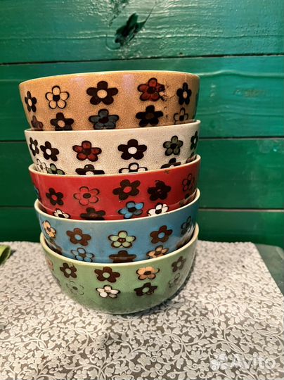 Набор глубоких тарелок