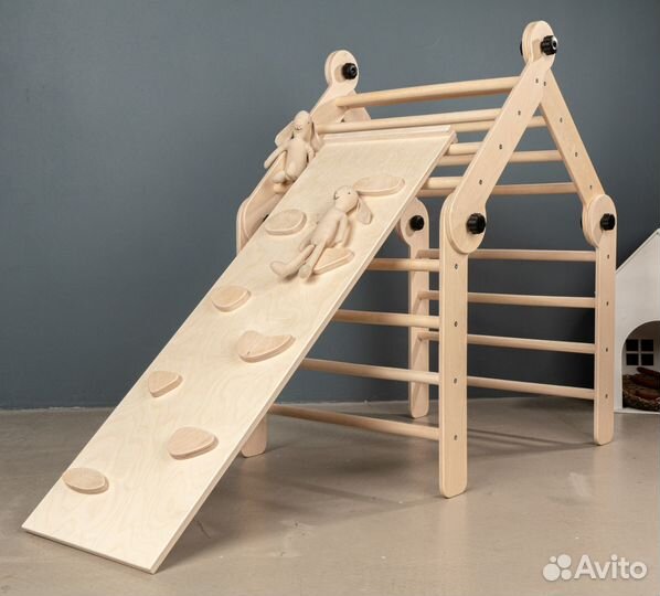 Трансформер Пиклера + детская горка/скалодром