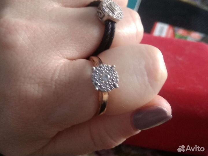 Кольцо с бриллиантами