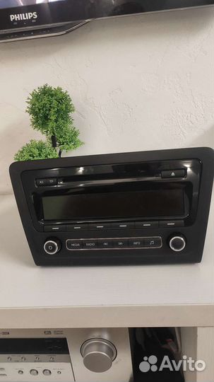 Магнитола skoda octavia a5 штатная