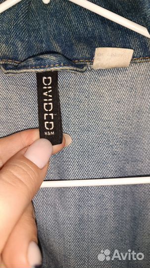 Джинсовая куртка H&M XL