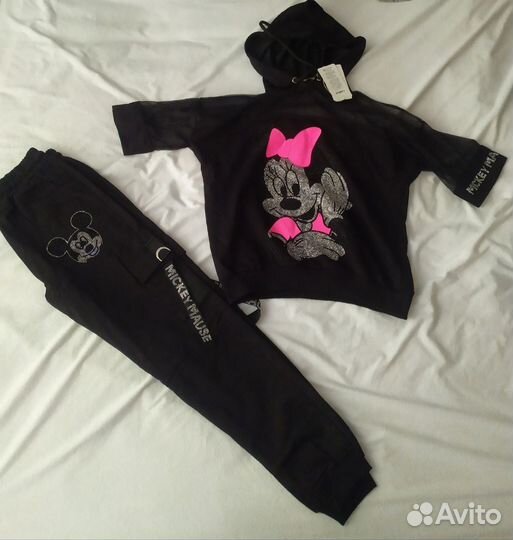 Летний костюм с Микки Маусом Турция новый