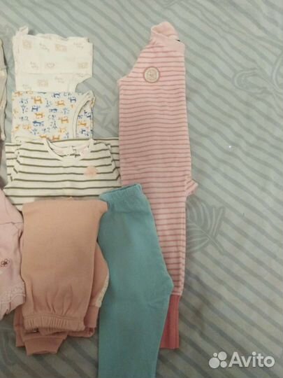 Вещи пакетом на малышку