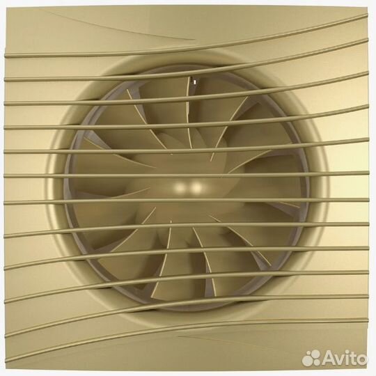 Вентилятор вытяжной DiCiTi Silent 5C, champagne 10