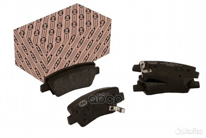 Колодки тормозные дисковые задние solaris IV, R