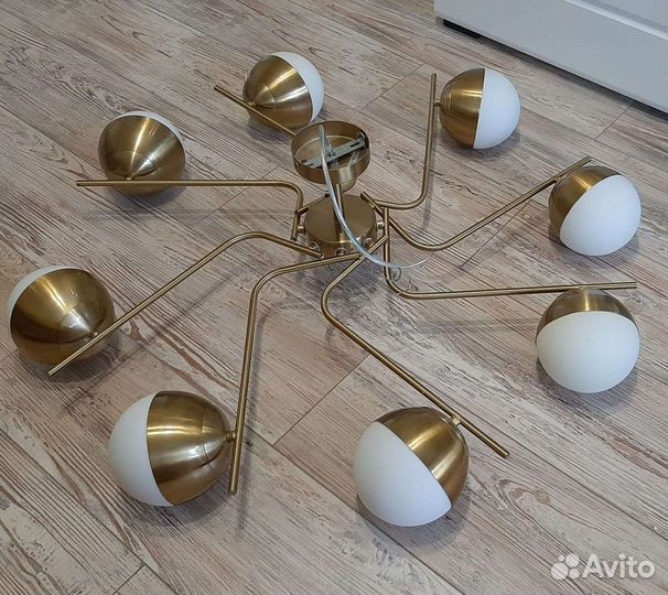 Люстра потолочная бу