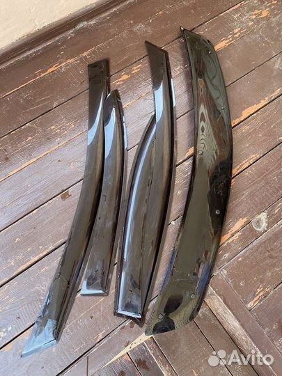 Дифлекторы на honda civic