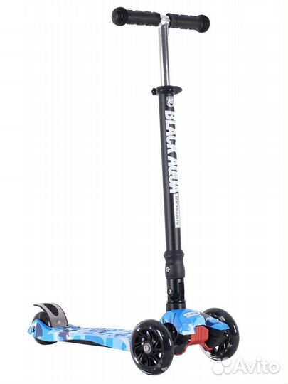 Самокат детский Black Aqua v.2