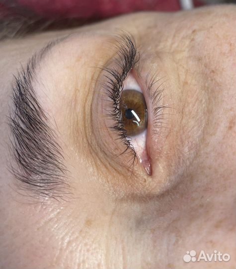 Наращивание ресниц и ламинирование