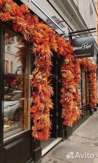 Оформление фасадов, витрин