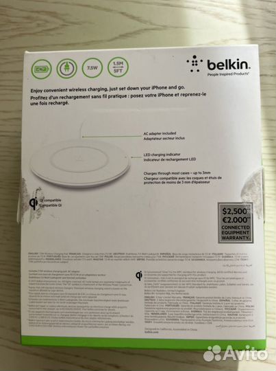 Беспроводное зарядное устройство Belkin
