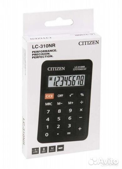 Калькулятор citizen новые
